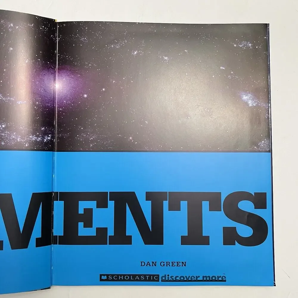 Scholastic Discover More The Elements by Dan Green Paperback Science Book